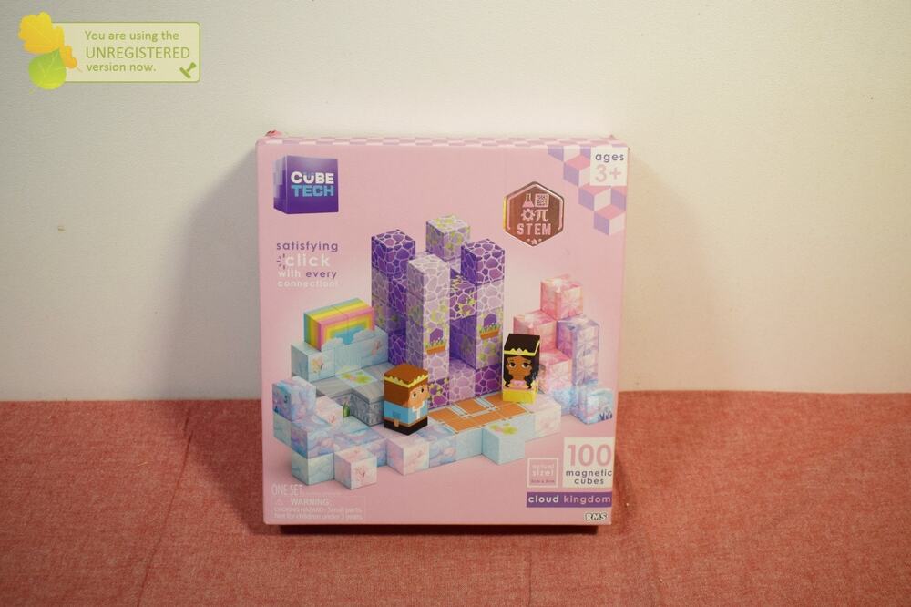 RMS USA Cloud Kingdom Cube Tech 100 Magnetic Cubes